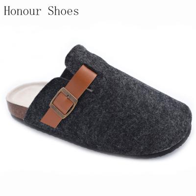 China Slippers closed toe half-pack cork slippers slipper closed slippers durable winter slips for for sale