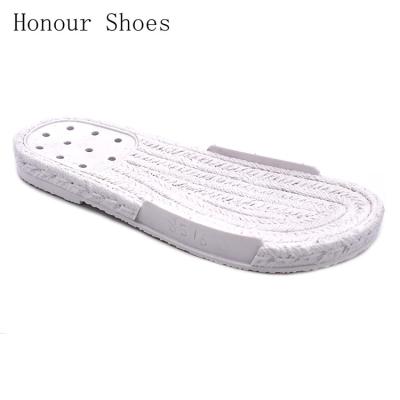 China 2019 Latest PVC Design White PVC Blowing Material Casual Insoles Comfortable Ladies for sale