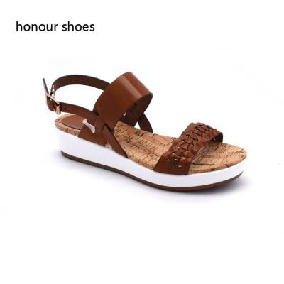 China Fashion \ box-shoe fashion high heels female sandals comfortable \ durable heels wholesale pictures for women for sale