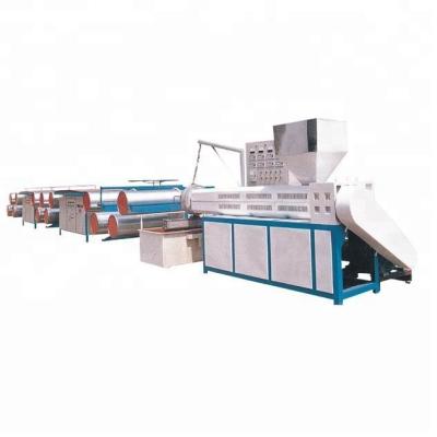 China plastic thread flat plastic yarn extruder/extruder for pp woven bag making machine line/woven bag making machine for sale