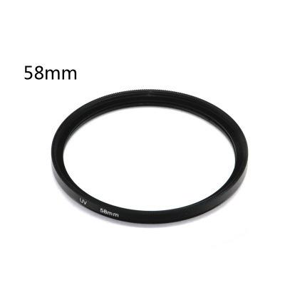 China Glass+metal 58mm Camera UV Filters For Canon Nikon Pentax Olympus Sigma Tamron Camera for sale