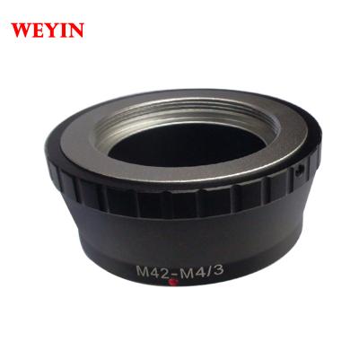 China Aluminum M42-M4/3 Adapter For M42 Screw Mount Lens To Micro Four Thirds M4/3 MFT GH4 OM-D for sale