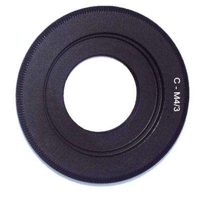 China Metal OEM Adapter C-M4/3 Ring For C Mount Aluminum Lens For Olympus Panasonic Micro 4/3 Mount M4/3 Mirrorless Camera for sale