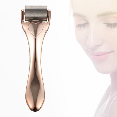 China Hand-Helded Ice Roller Stainless Steel Facial Roller Face Cooling Roller for Face and Eye Skin Care Beauty Tools Pain Relief Facial Massager for sale