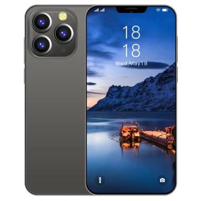 China Dual SIM Card 2022 Pro + 6.7 inch i13 Max 16GB + 512GB Android Smartphone 10 Core 5G LEFT Phone 3 Camera Face ID Unlocked Version Mobile Phone for sale