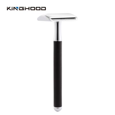 China Twin Blade Zero Waste Bamboo Razor For Men Safety Skin Care Shaving Razor for sale