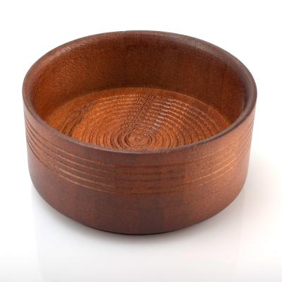 China Wholesale Private Label 100% Natural Wooden Shaving Bowl Single Blade for sale