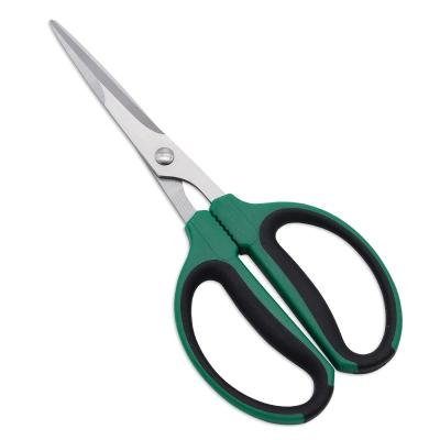 China Gardening Deformed Floral Scissors Long Straight Head Handle Scissors Grape Pruning Twig Scissors Stainless Steel Twig Scissors WY-A0001 for sale