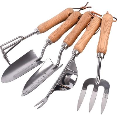 China Multifunctional Package Potted Weeding Machine Stainless Steel Shovel Household Plant Flower Dig 8mm Gardening Shovel for sale