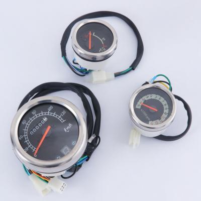 China Tricycle Factory Sale New Product Stainless Steel Motorcycle Meters Tachometer Water Temperature Meter for sale