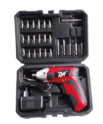 China 3.6V 4.8V Li-ion Cordless Screwdriver Set Mini Lithium Screwdriver Drill Multifunctional Electric Screwdriver CS07 for sale