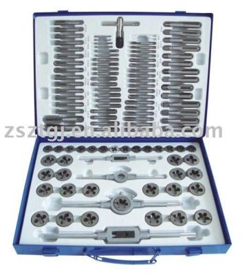 China Die Set 110pcs Faucet and Tap and Die Set for sale