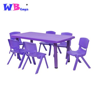 China Attractive Price Eco-friendly Factory Directly Supply Popular Product Wholesale Party Tables Chair Set For Kids for sale