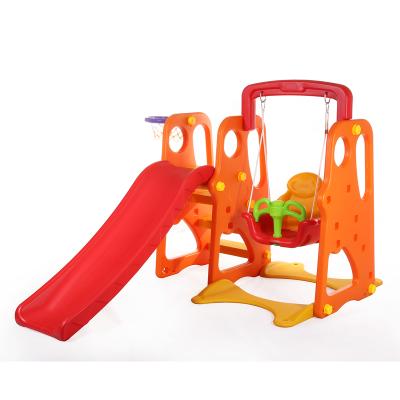 China ECO Great Price Plastic Material Indoor Products And Kids Slide And Swing Set For Kids for sale