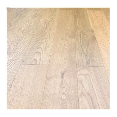 China Modern UV Oil Yellow Color Engineered Hotel Wood Office Floor Plank Residential Oak Wood Parquet Shunyang 20532 for sale