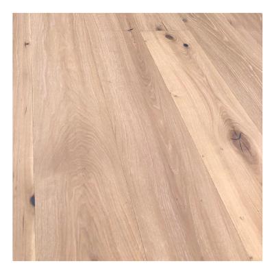 China Modern Aged Color Oil Finishing White Oak Engineered Hotel Wood Office Flooring Residential Wood Flooring Shunyang 20562 for sale