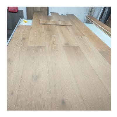 China Factory Direct Modern Oak UV Lacquer Engineered Residential Hardwood Flooring Hotel Office Timber Flooring Shunyang 20625 for sale