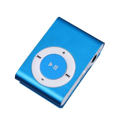 China Games USB 2.0 Mini Metal Clip MP3 Player Sports Digital Music Support TF Card MP3 Player with 3.5mm Earphone Jack for sale