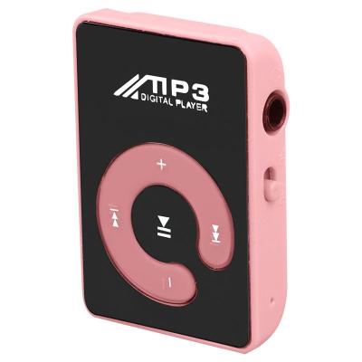 China Portable Mini Games Digital MP3 Player Sports Mirror Clip TF Card Music C Button Waterproof for sale