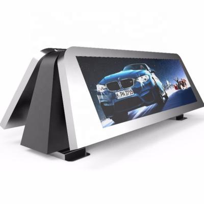 China Double Sided Full Color Car P5 Outdoor Taxi Top Led Billboard Screen For Advertising Outdoor Board Sign for sale