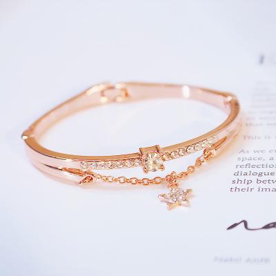 China CHUHE TRENDY Women Men Box Bracelet Jewelry Fashion Chain Bracelet Accessories Tassel Star Chain Bracelet for sale