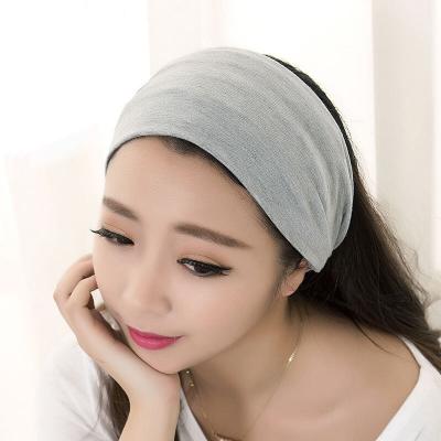 China Wholesale soft and comfortable fashion ladies yoga headband sports elastic headband headwear for sale