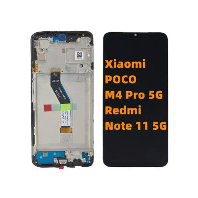 China For Xiaomi Poco M4 Pro 5g Redmi Note 115G LCD With Frame 6.6 Inch Mobile Phone Display Touch Screen Digitizer Assembly Replacement Parts for sale