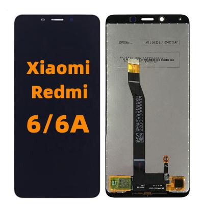 China For Xiaomi Redmi 6 6A 5.45Inch LCD Displays OEM Quality Mobile Phone Display Touch Screen Digitizer Assembly Replacement Parts for sale