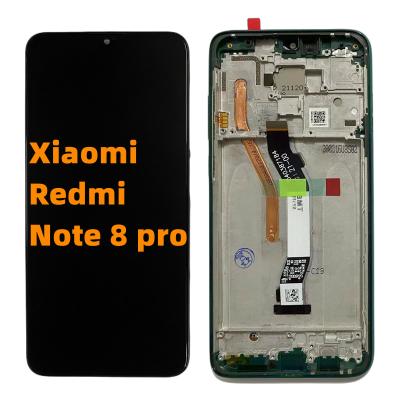 China For Xiaomi Redmi Note 8 Pro LCD With Frame OEM 6 Cell Phone Display Touch Screen Digitizer Assembly Replacement LCDs Parts, 53 inches for sale