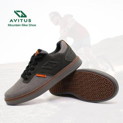 China Avitus Inclined Mountain Bike Shoes MTB Shoes for Freeriders and Casual Wear Riders with Good Toe Protection for sale