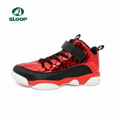 China New Fashion Air Boy Basketball Sneaker Campus Shoes Lightweight Kids Sports Shoes for sale