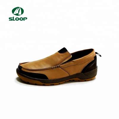 China 2018 Fashion Design High-end Italian Leather Men's Casual Shoes Hot Selling for sale