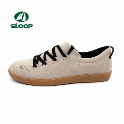 China Latest Design Suede Men Flat Sport Shoes for sale