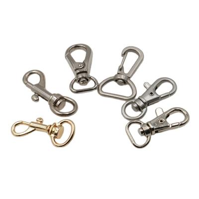 China Lanyard Clasps Swivel Triggers Small Micro Durable Women Lobster Claw Clips Metal Silver Brass Mini Snap Snaps Key Chain Ring for sale