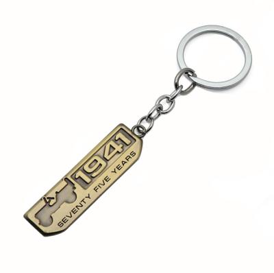 China Promotion Custom Company Logo Metal Die Cast Plated 2d / 3d Metal Key Chain Key Chain Manufacturer for sale