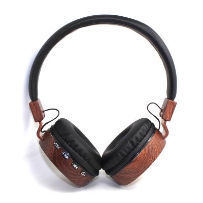 China collapsible & lightweight ; Hands Free Calls Foldable Lightweight Walnut Comfortable Wearing Wooden Radio Sports Wooden Earphones for sale