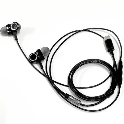 China Triple driver Triple Armature Hybrid Earphones Type C Wired Triple Earbuds for sale