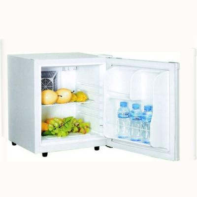 China THERMOELECTRIC Silent Solid Door Hotel Mini Beer Fridge Display Cabinet for sale