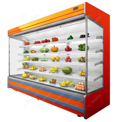 China Single-temperature beverage display cooler/commercial beverage display refrigerator/supermarket display refrigerator for sale