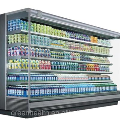 China Single-temperature Model A open refrigerator for built-in or remote style open refrigerator stock for sale