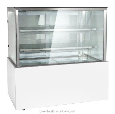 China Single-temperature cheesecake display refrigerator used Japanese style chocolate display cooler for chocolate shop confectionery equipment for sale for sale