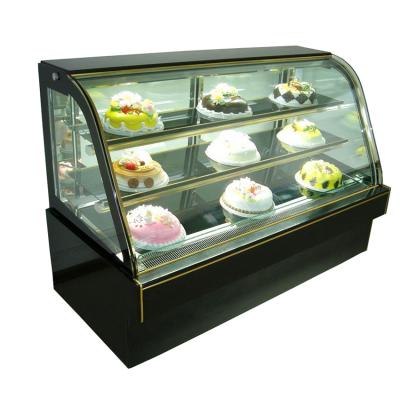 China Single-temperature Commercial Green&health Bakery Cake Display Showcase Refrigerator with 1.2m 1.5m 2m for sale