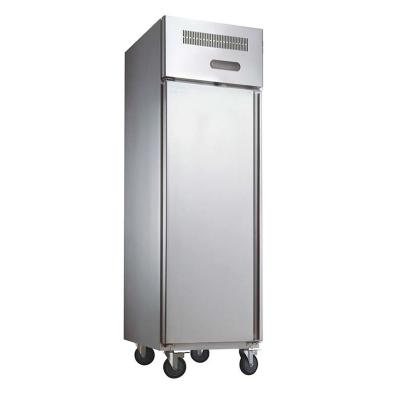 China Single-temperature double door commercial freezer/commercial quick freezer for sale/air blast freezer used for meat for sale