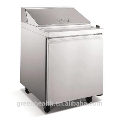 China Stainless Steel Salad Display Fridge For Kitchen Equipment Used Restaurant Catering Equipment For Sale for sale