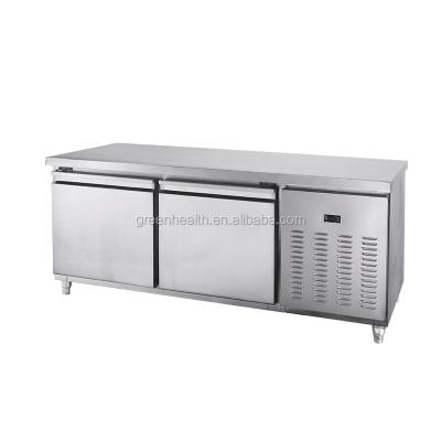 China Single-temperature stainless steel pizza workbeach refrigerator for sale