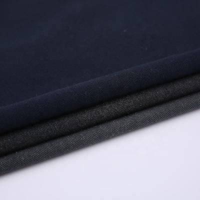 China TR 240gsm polyester twill garment textile materials breathable ranyon woven fabric wholesalers for sale