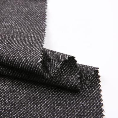 China Double Faced Rayon Material 300GSM Double Poly Faced Single Dye TR Twill Viscous Woven Fabric For Suit for sale