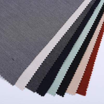 China TR 250GSM Stretch Twill Polyester Spandex Rayon Stretch Woven Texture Fabric for Pant or Dress for sale