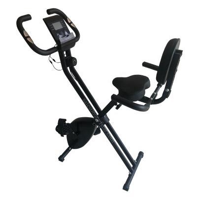 China 8 Levels Adjustable Resistance Foldable Exercise Magnetic Bikes Rotating Exercise Fit Indoor Bike TK-080 for sale