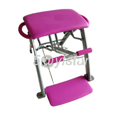 China Foldable Fitness Equipment Chair Steel YFSTAR TK-019 Malibu Pilates Bench Yoga Hot Sale In USA for sale